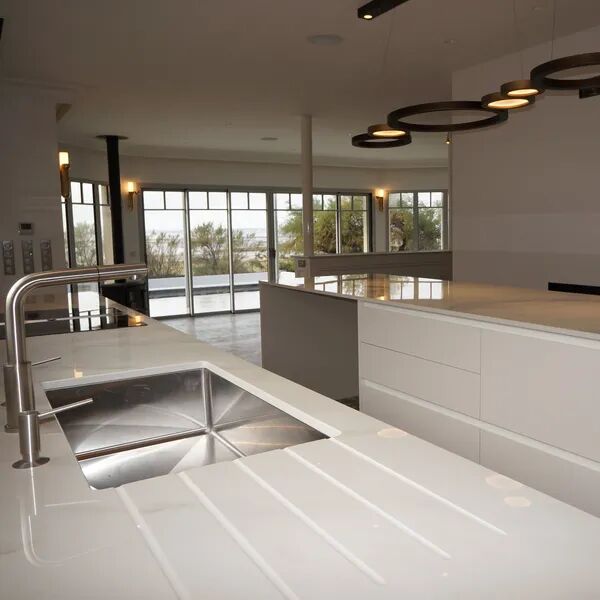 Cuisine contemporaine avec vue à Audenge